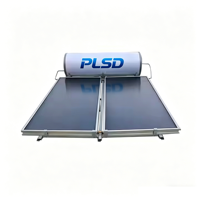 Chauffe-eau solaire en acier galvanisé à plaque plate de 250 L, adapté aux toits inclinés et aux toits plats, économique, utilise la technologie solaire