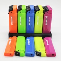 Vente en gros Briquet coupe-vent Cadeau d'anniversaire Briquet à flamme Jet à fumer en plastique au format de poche à prix réduit