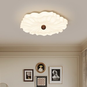 Lustre moderne en aluminium en forme de fleur, CRI élevé 90, IP32, lumière de plafond, 3500K, blanc chaud, LED, montage en surface, pour salon - Product Image 4
