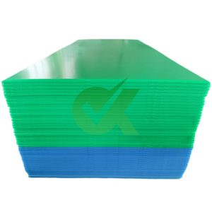 Moule pressé feuilles de HDPE antidérapantes feuille non collante HDPE oem fournisseurs de panneaux coulissants HDPE