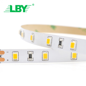 Lby độ sáng cao CRI80 LED Strip ánh sáng DC12V 24V 10W 120LEDs M SMD2835 linh hoạt cho chiếu sáng văn phòng - Product Image 1