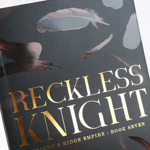 Роскошная мягкая обложка в мягкой обложке, графическая книга с напылением по краям - Product Image 5