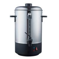 Urne de chaudière à eau potable commerciale 6-35 litres en acier inoxydable maison urne à eau chaude distributeur d'eau de cuisine