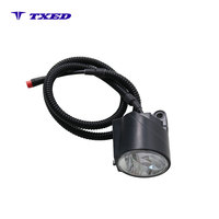 Phare avant LED noir étanche IP67 haute luminosité avec interrupteur à capteur, dynamo pour batterie, éclairage de vélo Xingcheng HL2800-80