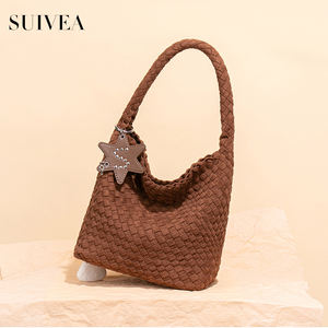 Nouveauté 2026 : Sac à main de luxe en velours pour femme avec breloque étoile, sac à bandoulière haut de gamme, sac seau et sac sous le bras - Product Image 2