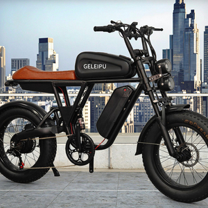 Geleipu <span class=keywords><strong>E1</strong></span> 7-tốc độ không chổi than phía sau trung tâm động cơ xe đạp điện với khung hợp kim nhôm và 48V 15ah pin lithium - Product Image 1