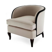Canapé moderne de luxe en tissu, canapé pour une personne style américain, fauteuil de détente design pour salon