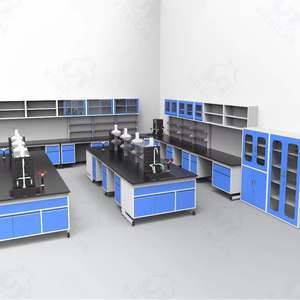 Mobiliario <span class=keywords><strong>de</strong></span> Laboratorio <span class=keywords><strong>de</strong></span> Investigación Científica Totalmente Funcional para Centros <span class=keywords><strong>de</strong></span> Tecnología Farmacéutica y Sanitaria, Talleres Escolares - Product Image 1