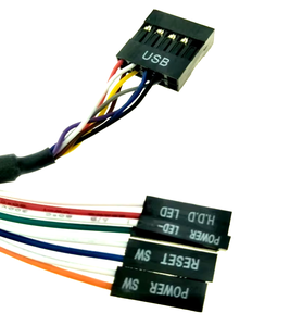 สายเคเบิลแผงสวิตช์รีเซ็ตและพลังงานคอมพิวเตอร์12V - Product Image 2