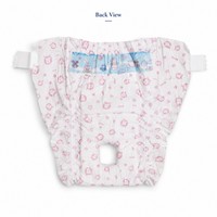 En gros Couches pour chien femelle respirantes non-tissées à taille élastique avec protection anti-fuites XXS-XL pour soins intérieurs OEM ODM