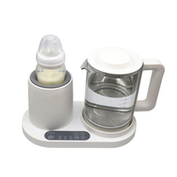 Chauffe-biberon et sécheur 1,2 L sans BPA, agitateur de lait, bouilloire électrique intelligente pour bébé avec contrôle tactile thermostatique