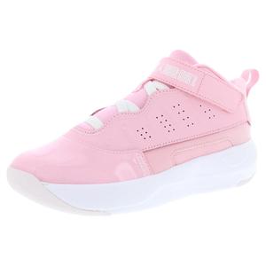 Chaussures de basketball pour filles For Max Aura 7 PS, doublure en mesh, souplesse moyenne, rose blanc nacré - Product Image 1