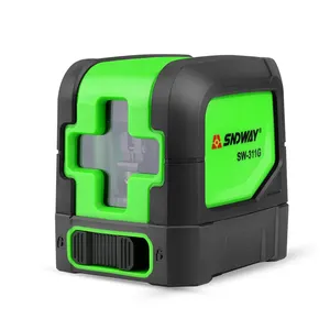 SNDWAY 새로운 레이저 레벨 레이저 녹색 레벨 셀프 수직 수평 크로스 레드 라인 2 라인 레이저 레벨러
