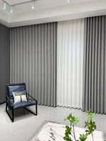 Cortinas Personalizadas de Alta Gama, Estilo Moderno Minimalista, Acabado Brillante, Aislamiento Térmico, Opacas, para Hotel y Sala de Estar