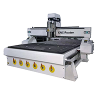 Machine de gravure et de fraisage CNC pour le bois 1325 fabriquée en Chine, routeur rotatif avec commande DSP/NC Studio, moteur Leadshine à broche unique