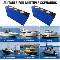 Batería Prismática de Litio-Ferrofosfato (LiFePO4) Semisólida de 3.2V y 628Ah, Recargable, de Alta Capacidad, para Embarcaciones Marinas, Venta al Por Mayor