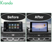 Reproductor de DVD con Navegación para Automóvil Android de 11.5 Pulgadas Krando para Honda CR-V Breeze 2023-2025, Sistema de Audio Estéreo para Automóvil Android, Carplay Inalámbrico