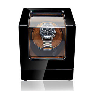 Remontoir de <span class=keywords><strong>montre</strong></span> automatique en bois, pour usage domestique ou Collection, couleur noir et brun, remontoir de <span class=keywords><strong>montre</strong></span> mécanique - Product Image 2