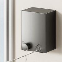 YOTO Séchoir mural rétractable d'intérieur en acier inoxydable avec câble métallique pliable pour séchage flexible en intérieur