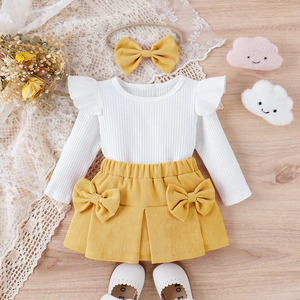 Invierno <span class=keywords><strong>0</strong></span>-<span class=keywords><strong>3</strong></span> 6-12 meses 1-<span class=keywords><strong>3</strong></span> años Top y trajes cortos conjunto de niños ropa de recién nacido para bebés trajes ropa de bebé recién nacido niñas