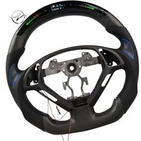 Volant sport en cuir perforé avec affichage LED à 3 branches, couleur personnalisée, fibre de carbone pour Infiniti G37 2009-2014
