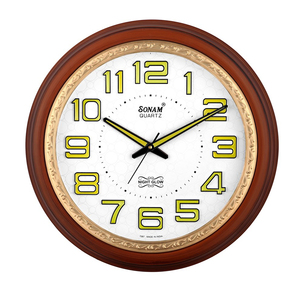 Top Demanded Night Glow Desk <b>Clock</b> With Soft <b>LED</b> Lighting and Quiet Operation for Home Study Available at Best Market Price - Product Image 3