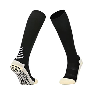 Custom Knee High Soccer Running Grip <b>Socks</b> <b>Long</b> Terry Cushioned High Quality Wholesale Mens Sport <b>Socks</b> - Product Image 4