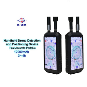 Detektor Drone Anti-UAV 300 ~ 6000MHz Full Band, dengan pemosisian tepat dan identifikasi untuk DJI/Autel/FPV - Product Image 4