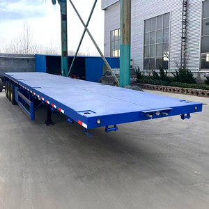 Venta Directa <span class=keywords><strong>de</strong></span> Fábrica: Remolque <span class=keywords><strong>de</strong></span> Plataforma <span class=keywords><strong>de</strong></span> 30-50 Toneladas y 50 Pies, Semirremolque Portacontenedores <span class=keywords><strong>de</strong></span> 48 Pies, Semirremolque <span class=keywords><strong>de</strong></span> Plataforma <span class=keywords><strong>de</strong></span> 40 Pies y 3 Ejes, 50 Toneladas, 20 Pies - Product Image 3