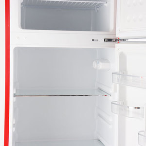 Réfrigérateur rétro de 7,5 pi³ grande capacité à double porte avec congélateur supérieur pour la maison - Product Image 4