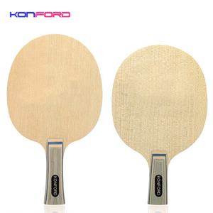Konford OEM personalizado de madera pura de 2 capas de <span class=keywords><strong>carbono</strong></span> arílico para hoja de ping-pong fábrica al por mayor Tenis de Mesa bate fondo de ping pong - Product Image 4