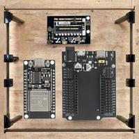 Carte de développement ESP32 double cœur à très faible consommation d'énergie, convertisseur USB DC/DC TYPE-C, puce CH340C, kits ESP-WROOM32-DevKitC-32, système d'exploitation Linux