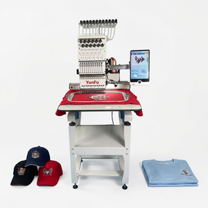 เครื่องปักคอมพิวเตอร์ 12 เข็ม หัวเดียว คุณภาพสูง สำหรับสตูดิโอของขวัญในสหรัฐอเมริกา พร้อมการฝึกอบรมฟรี - Product Image 6