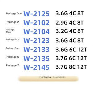 Neuf et d'occasion pour processeur serveur Xeon W-2175 2123 2104 2102 2195 2135 2145 3.7G Version officielle - Product Image 2