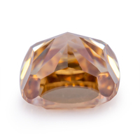 Messi Gems GRA Pierre synthétique Moissanite couleur champagne taille coussin