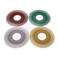 Brosse de polissage cyclonique de 6 pouces, élimination de la rouille métallique, disque de meulage cyclonique, tampon de polissage, ponçage des fentes et des rainures, roue cyclonique
