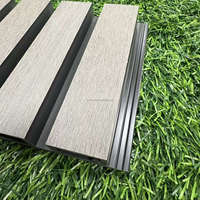 Paneles WPC para Exteriores JZ Modelo 003, Insonorizantes, Ignífugos, Diseño de Panel 3D para Uso Decorativo, Antienvejecimiento, Impermeables, Tamaños Personalizados