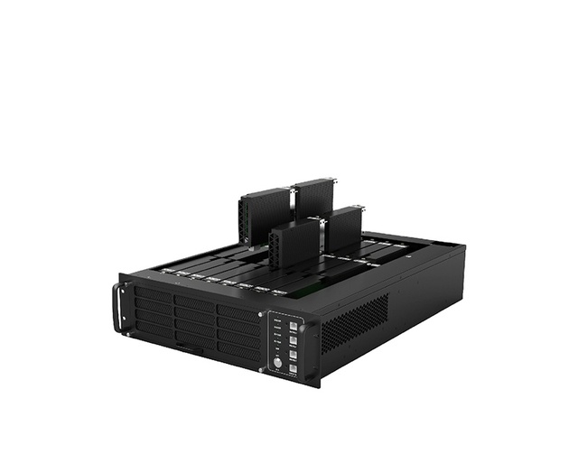 Bangyan Cloud PC 4U server supports 24 13th generation Core i5 configured computers with 16GB memory and 500GB hard drive