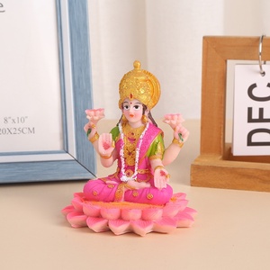 Nouvelle Statue Créative de Bouddha Indien, Table de Sable, Dieu Hindou, Déesse de la <span class=keywords><strong>Montagne</strong></span> enneigée, Artisanat en Résine Fait Main, Écologique, Diwali - Product Image 2