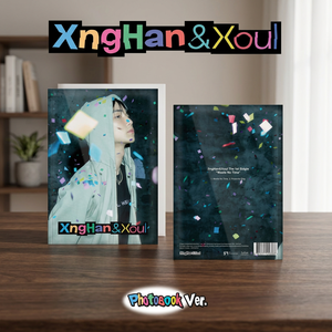 XngHan&Xoul 1st Single Waste No Time, Versión Photobook, Cubierta de Papel, Barniz Mate, Encuadernación Perfecta, Impresión Digital - Product Image 2