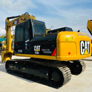 Excavadora hidráulica Caterpillar CAT315D2 usada con cojinete de engranaje de motor Original, excavadora Caterpillar CAT315DL de calidad - Product Image 1