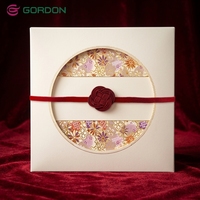 Cordon élastique rouge en nœud chinois en gros pour emballage de boîtes cadeaux et décoration de faveurs de mariage