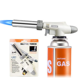 Outil <span class=keywords><strong>de</strong></span> grillage <span class=keywords><strong>professionnel</strong></span> Torche au butane <span class=keywords><strong>Cuisine</strong></span> Flamme réglable Torche culinaire Chef Torche <span class=keywords><strong>de</strong></span> cuisson Briquet - Product Image 1