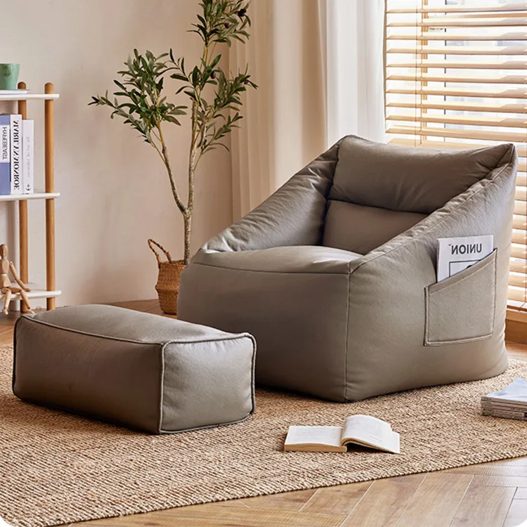 Factory Direct Großhandel Lazy Sofa Chair Langlebige wasserdichte Sitzsack bezüge für Zimmer