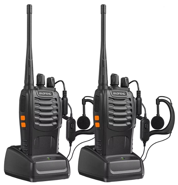 Mobile Radio BF-888S Baofeng Walkie Talkie 888s UHF 400-470MHz 16Channel Portable Two Way Radio with Earpiece Bf888s Transceiver