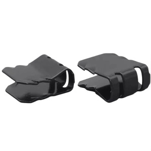 Mudguard <b>Buckles</b> 10Pcs Black U Shaped Metal <b>Clips</b> For Car Repair And Replacement - Product Image 5