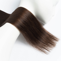 Cheveux humains vierges européens Remy 100% Super Double Drawn pour extensions, qualité 12A, couleur naturelle