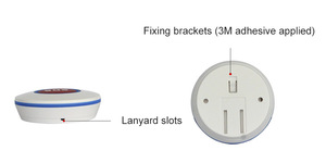 Prix bon marché, bouton de commande de restaurant programmable à faible puissance, bouton de balise SOS d'urgence panique intelligent - Product Image 4