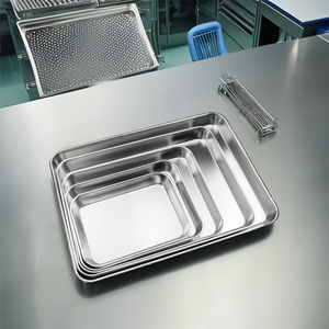 औषधीय उपकरण उच्च गुणवत्ता 304 स्टेनलेस स्टील ड्रेसिंग ट्रे बाँझ चिकित्सा सर्जरी उपकरण ट्रे मैनुअल धातु सुरक्षा - Product Image 2