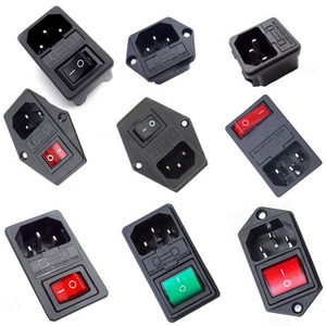 เต้ารับไฟฟ้ากระแสสลับพร้อมสวิตช์โยกและฟิวส์ - Product Image 5